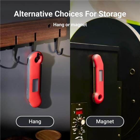 ProfessionaI Meat Thermometer Digital, 3X Faster 0.5 Sec Instant Read, NIST - Picture 6 of 8